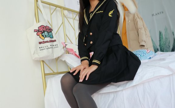 资讯|物恋传媒 – NO.702期 《岚岚》 jk制服，皮鞋，厚灰丝