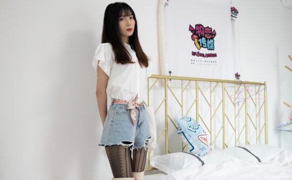 资讯|物恋传媒 – NO.733期 《猫耳》 高跟长靴,黑丝