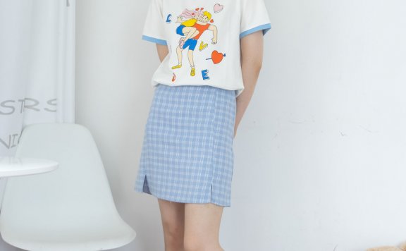 资讯|物恋传媒 – NO.1248期 《兮兮》 帆布鞋,白棉袜,裸足