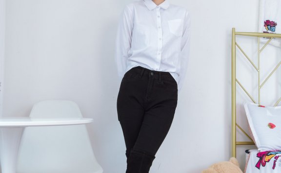 资讯|物恋传媒 – NO.1291期 《小竹》 长靴,白棉袜,裸足