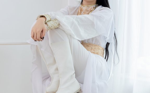 资讯|物恋传媒 – NO.1731期 《小竹》 古装靴，白棉袜，裸足