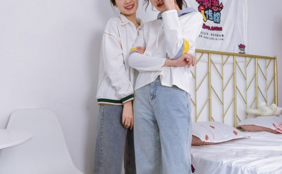 资讯|物恋传媒 – NO.1142期 《菜菜&小敏》  AJ，白棉袜