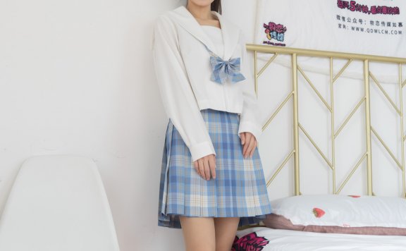资讯|物恋传媒 – NO.1152期 《菜菜》 JK制服，皮鞋，白色过膝袜，肉丝[脚尖透明款]