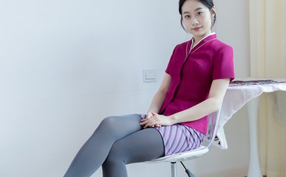 资讯|物恋传媒 – NO.2170期 《小新》 皮鞋，南航制服，厚灰丝，裸足，物恋传媒，物恋摄影映画