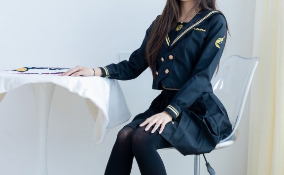 资讯|物恋传媒 – NO.2163期 《泡泡》 JK制服，厚黑丝，物恋传媒摄影作品