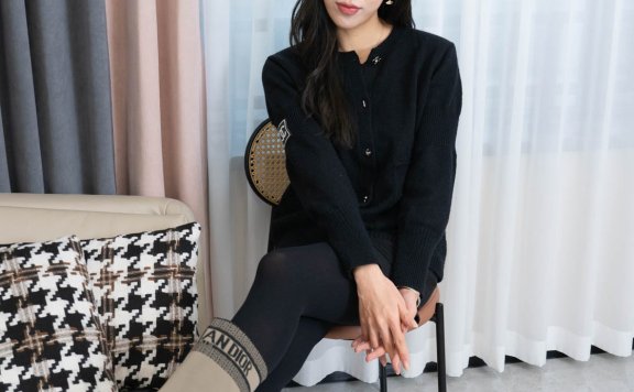 资讯|甜予摄影 – NO.241期 《咖啡豆》 靴子,厚黑丝