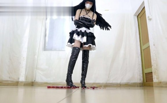 资讯|crush A147 – 津岛善子小恶魔（踩葡萄） [11分36秒]