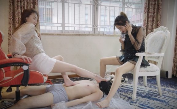 资讯|Magic︱Mirror 魔镜少女 [MagicIMirror 魔镜少女]—影姬+尔岚原味袜踩踏强制喂食(上) [48分56秒]