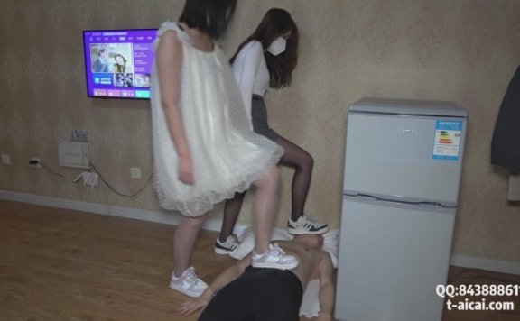 资讯|女王女主 《素人S》欣欣和糖糖的双人运动鞋踩踏 [48分56秒]