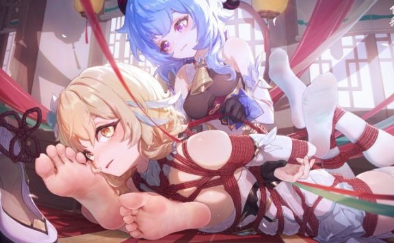 资讯|漫画 《《原神sm大师级画作》甘雨，烟绯》 [30分19秒]