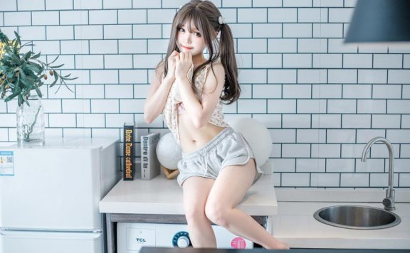 【网盘】神沢永莉 黄色吊带睡衣兔兔