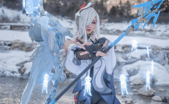 【网盘】如月灰 申鹤 原神