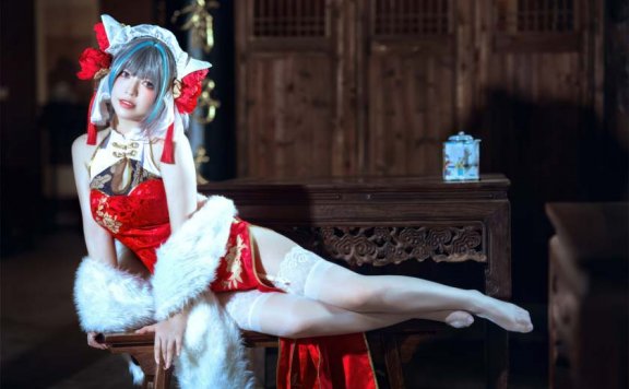 【网盘】半半子-柴郡 中华娘旗袍