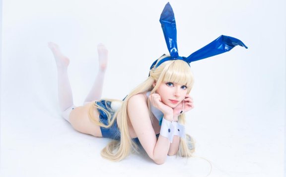 【网盘】爱尔兰COSER Peach milky -Asuma Toki Bunny Suit