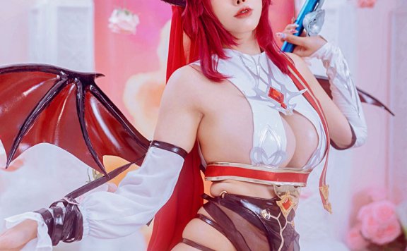 【网盘】日本COSER Byoru – Rosaria Succubus (Genshin Impact)